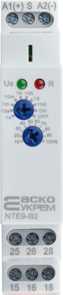 Реле задержки времени отключения NTE9-B2 AC/DC 12-240V