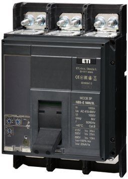 Автоматичний вимикач NBS-E 1600/3L 1000A (36kA, (0.4-1)In/(1.5-10)Ir) 3P 4673161 фото