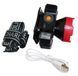 Налобний ліхтар LED HL5 1W 6500K 4H 100L bat: 3,7V 1,2A IP53 Red/Black TNSy5001235 фото 2
