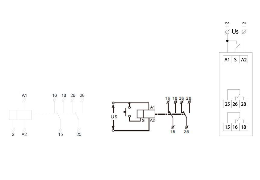 Реле задержки времени отключения NTE9-B2 AC/DC 12-240V