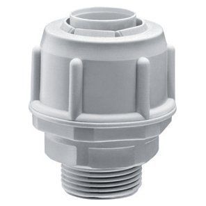 Соединитель прямой фиксированный GW FIT 16G PG13 серый IP54 GEWISS DX56416 фото