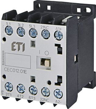 Контактор мініатюрний CEC 12.01-110V-50/60Hz (12A; 5,5kW; AC3) 4641083 фото