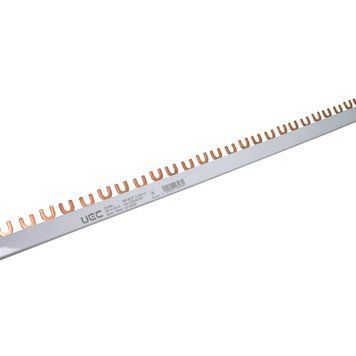 Шина соединительная FORK (вилка) 3P 63А длина 1м UEC SB-BCF-3-063-U фото