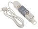 Удлинитель 3 гн. 2 м с з/к, USB + Type C, белый серии Ornat