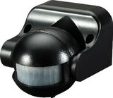 Датчик движения инфракрасный e.sensor.pir.09.black(черный), 180°, IP44 s061003 фото