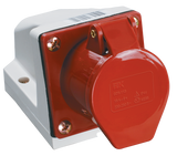 Розетка 114 стаціонарна 3Р+РЕ 16А 380В IP44 TNSy5500407 фото