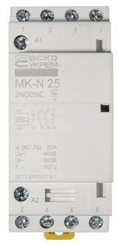 Модульний контактор MK-N 4P 25A 2NO2NC 220V A0040030030 фото