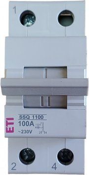 Переключатель нагрузки SSQ 1100 "1-0-2", 1p 100A 2421418 фото