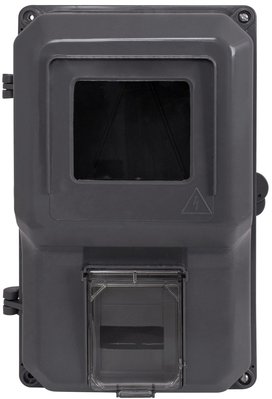 Шафа пластиковий e.mbox.stand.plastic.n.f1 під однофазний лічильник, навісний з комплектом металевих виробів s0110001 фото