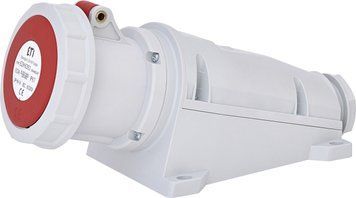 Розетка настінна (силовий роз'єм) EZH-6353 IP67 (63A, 400V, 3P+N+PE) 4482047 фото
