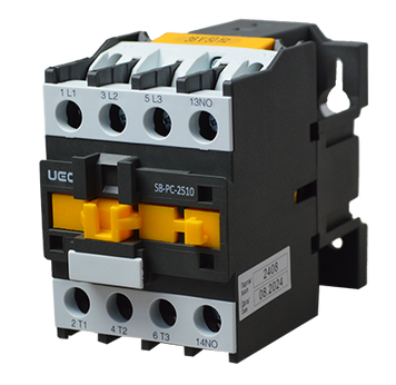 Контактор SB-PC-025 25А 36В/АС3 1з (НО) UEC PC2-SB-025-36-10 фото