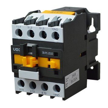 Контактор SB-PC-025 25А 36В/АС3 1з (НВ) UEC PC2-SB-025-36-10 фото
