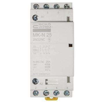 Модульный контактор MK-N 4P 25A 2NO2NC 220V A0040030030 фото