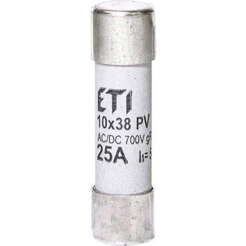 Запобіжник CH 10x38 gR 25A 700V (50kA AC) 2625025 фото