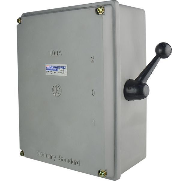 Роз'єднувач 1-0-2 на 100А (QS5-100P/4) A0100010012 фото