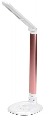 Світильник настільний 2010 LED 7вт QI-заряд рожевий IEK LDNL0-2010-1-QI-7-K14 фото
