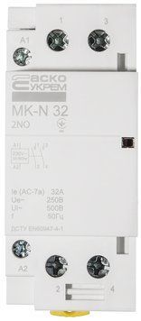 Модульний контактор MK-N 2P 32A 2NO 220V A0040030031 фото