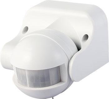 Датчик руху інфрачервоний e.sensor.pir.09.white(білий), 180°, IP44 s061002 фото