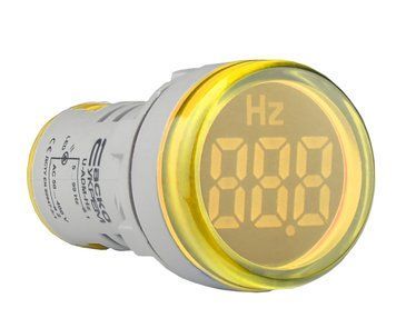 Світлосигнальна арматура з індикатором частоти серії U-ADM-Hz ᴓ22мм; кругла; жовта A0190010165 фото