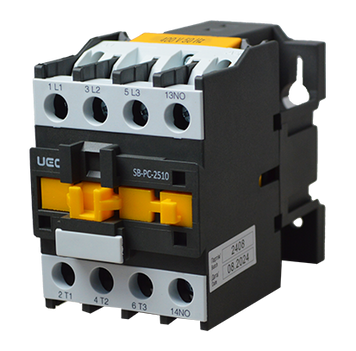Контактор SB-PC-025 25А 400В/АС3 1з (НВ) UEC PC2-SB-025-400-10 фото