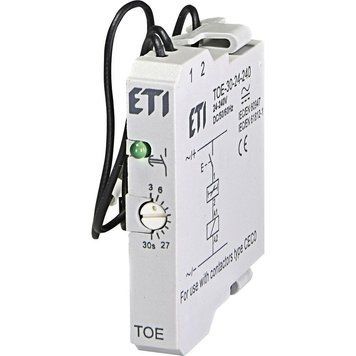 Електронн.таймер затримки TOE-30-24-240 AC/DC (3-30с затримка вмик.) 4642732 фото