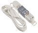 Удлинитель 3 гн. 5 м с з/к, USB + Type C, белый серии Ornat