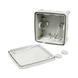 Коробка монтажная для откр.вст.100х100х50 мм IP65 серая UEC JB-100-100-050-G-IP65-GR фото 2