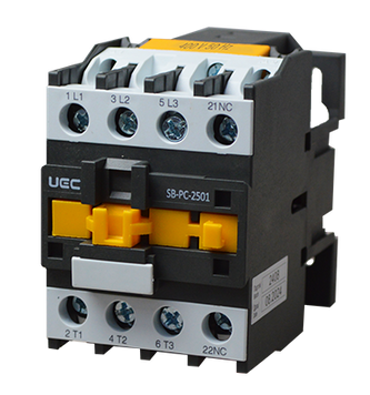 Контактор SB-PC-025 25А 400В/АС3 1р (НЗ) UEC PC2-SB-025-400-01 фото