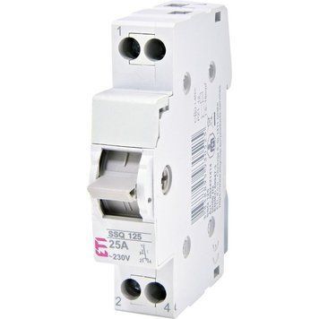 Перемикач навантаження на три положення SSQ 125 "1-0-2", 1p 25A 2421414 фото