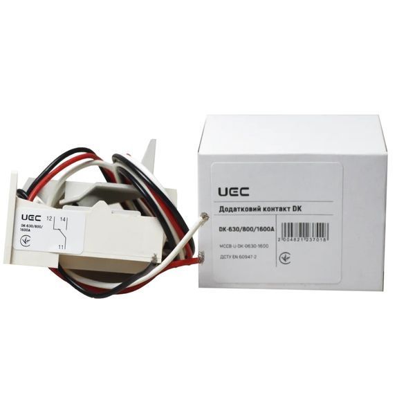Додатковий контакт DК-630/800/1600 А UEC MCCB-U-DK-0630-1600 фото