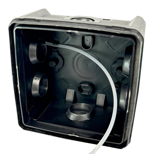 Коробка монтажна для відкр.вст.100х100х50 мм IP65 чорна UEC JB-100-100-050-G-IP65-BL фото