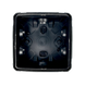 Коробка монтажна для відкр.вст.100х100х50 мм IP65 чорна UEC JB-100-100-050-G-IP65-BL фото 5