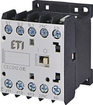 Контактор мініатюрний CEC 12.01-400V-50/60Hz (12A; 5,5kW; AC3) 4641085 фото