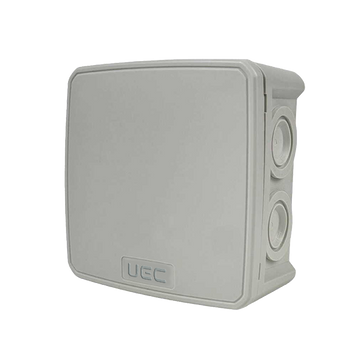 Коробка монтажна для відкр.вст.75х75х48 мм IP54 сіра UEC JB-075-075-048-G-IP54-GR фото