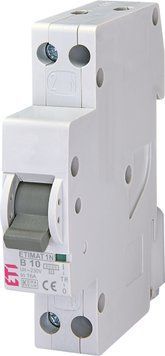 Автоматический выключатель ETIMAT 6 1p+N (1мод.) B 10А 2191102 фото