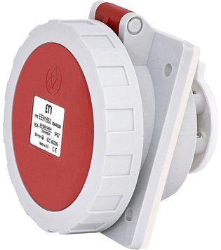 Розетка вбудована силова EEH-1653 IP67 (16A, 400V, 3P+N+PE) 4482084 фото