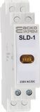 Модульный сигнальный индикатор 230V AC/DC SLD-1 желтый A0140030033 фото
