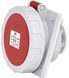 Розетка встраиваемая силовая EEH-1653 IP67 (16A, 400V, 3P+N+PE)