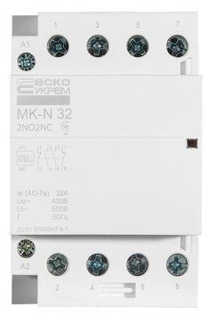 Модульний контактор MK-N 4P 32A 2NO2NC 220V A0040030035 фото