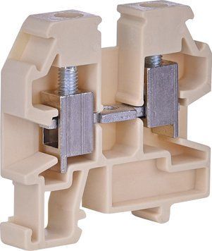 Клемма винтовая mini VS 4 PAM (4 mm2_бежевая) 3901442 фото