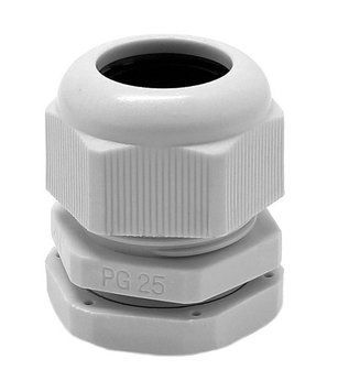 Сальник PG25 d16-21мм IP68 білий TNSy5501125 фото
