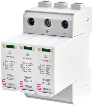 Ограничитель перенапряжения ETITEC M T12 PV 1500/12,5 Y (для PV систем) 2440513 фото