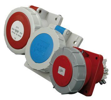 Розетка вбудована силова EEH-3232 IP67 (32A, 230V, 2P+PE) 4482085 фото
