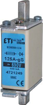 Предохранитель M000/35A/690V-gS (100kA) 4721243 фото