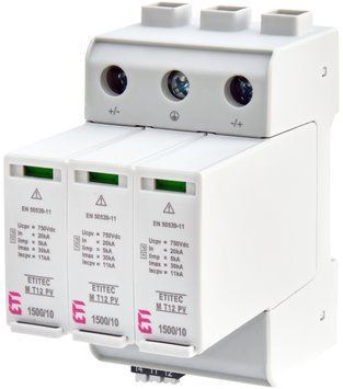 Ограничитель перенапряжения ETITEC M T12 PV 1500/12,5 Y RC (для PV систем) 2440514 фото
