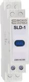 Модульный сигнальный индикатор 230V AC/DC SLD-1 синий A0140030034 фото