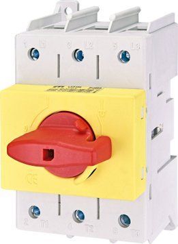 Разъединитель нагрузки LAS 3P Y-R 160 "1-0" 160A (желто-красный) 4661109 фото