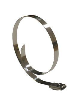 Хомут ХС 7.9x350mm сталь нержавіюча AISI304 TNSy5503385 фото