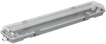 Світильник ДСП 2102 під LED лампу 2хT8 600мм IP65 IEK LDSP0-2101-2X060-K01 фото