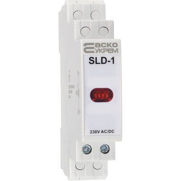 Модульный сигнальный индикатор 230V AC/DC SLD-1 красный A0140030032 фото